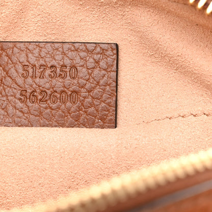 Gucci New Denim GG Monogram Dollar Calfskin Mini Ophidia Shoulder Bag Blue Tea Cuir Epilog 7 of 10