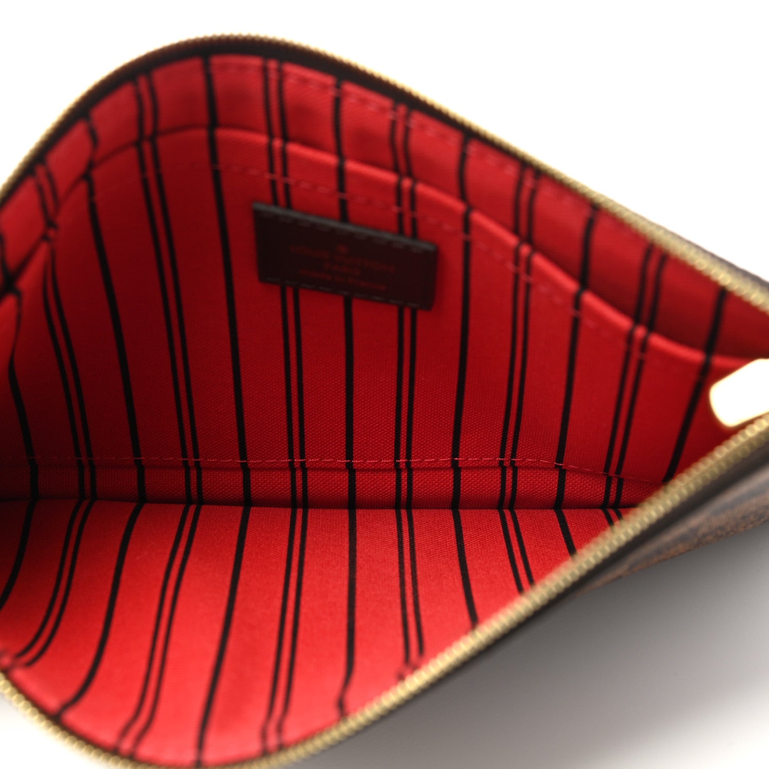 Louis Vuitton Damier Ebene Neverfull MM GM Pochette 5 of 7