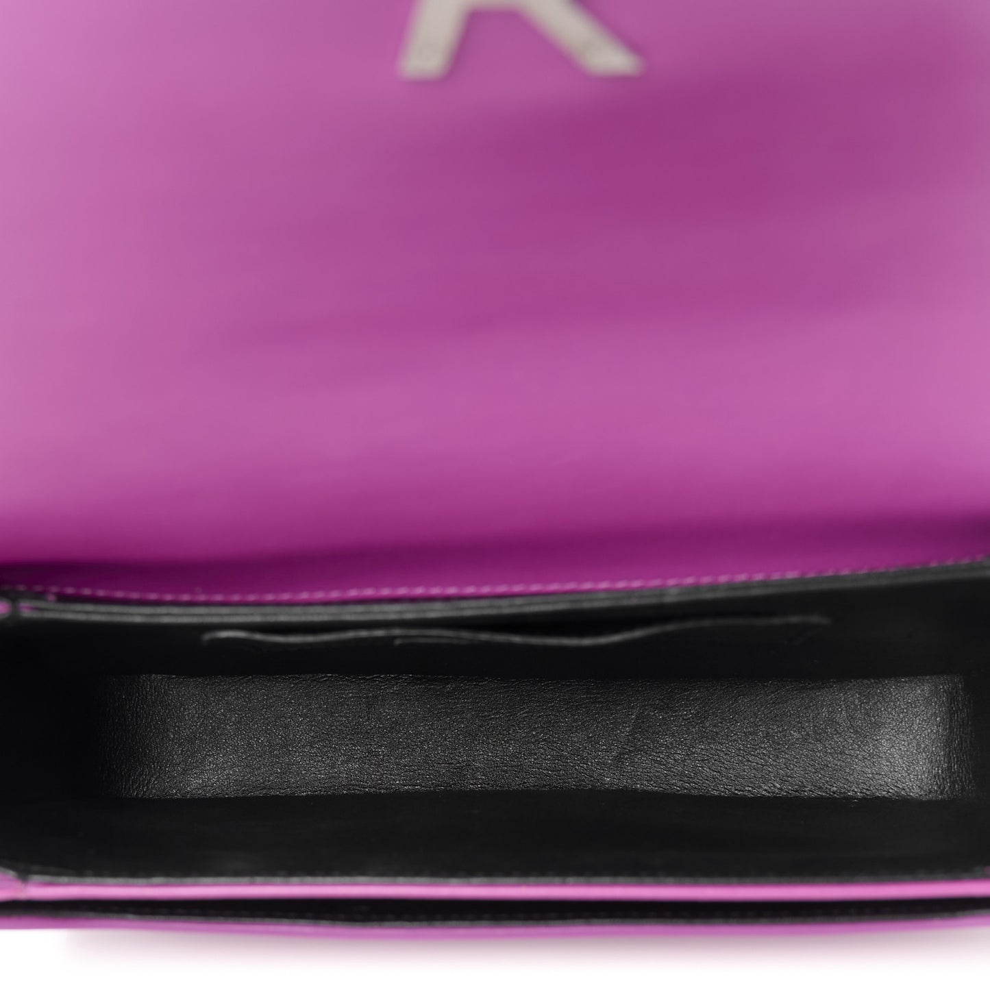 Box Calfskin Monogram Medium Solferino Satchel Fuchsia