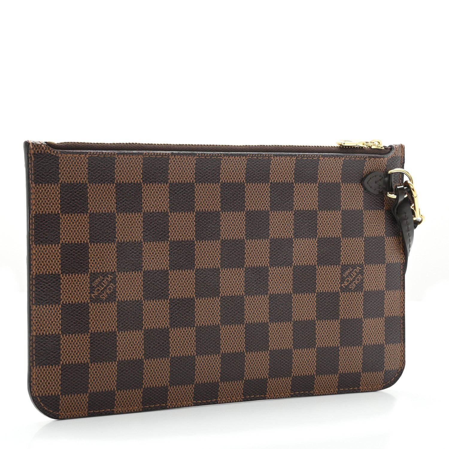 Louis Vuitton Damier Ebene Neverfull MM GM Pochette 3 of 8
