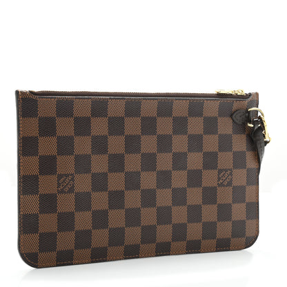 Louis Vuitton Damier Ebene Neverfull MM GM Pochette 3 of 8