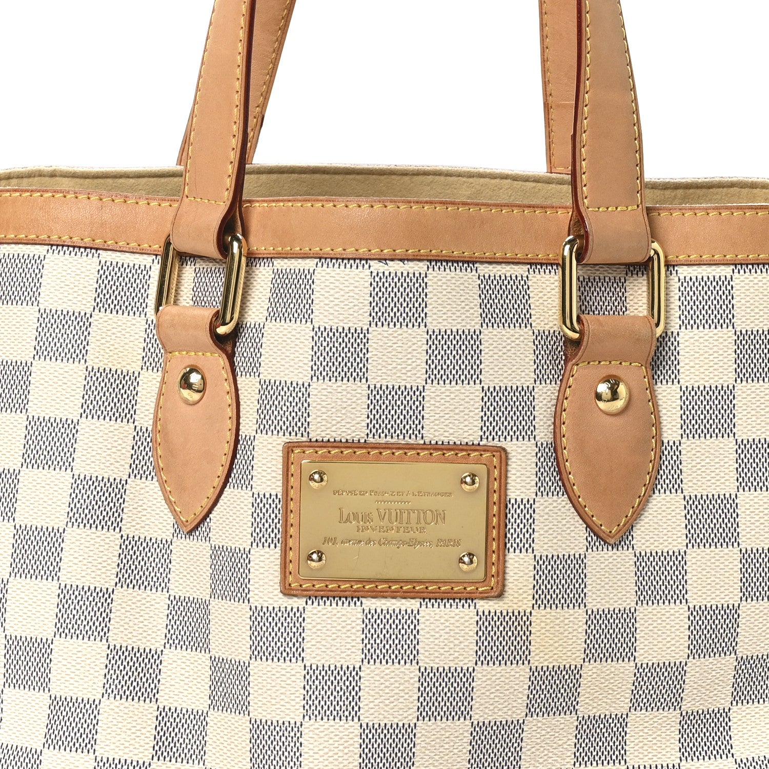 Louis Vuitton Damier Azur Hampstead PM 7 of 9