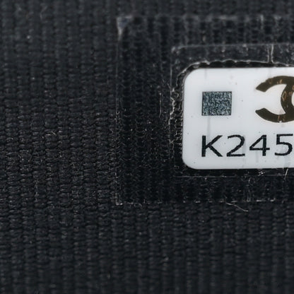 Chanel Caviar Quilted Mini Boy Clutch With Chain Black 7 of 10