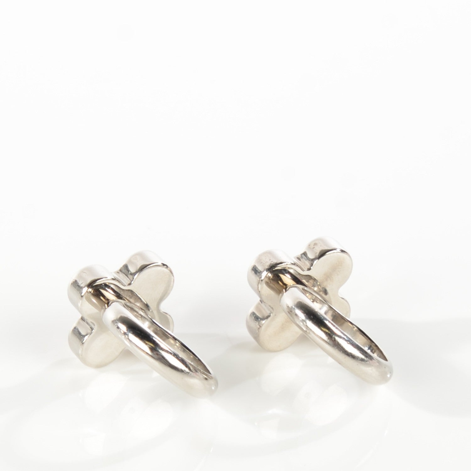 Louis Vuitton Crystal Love Letters Timeless Ring Set Silver S 5.5 5 of 6