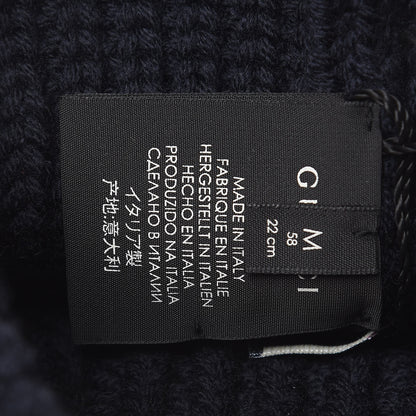 Gucci Wool Embroidered Tiger Knit Beanie Hat M Black 4 of 5