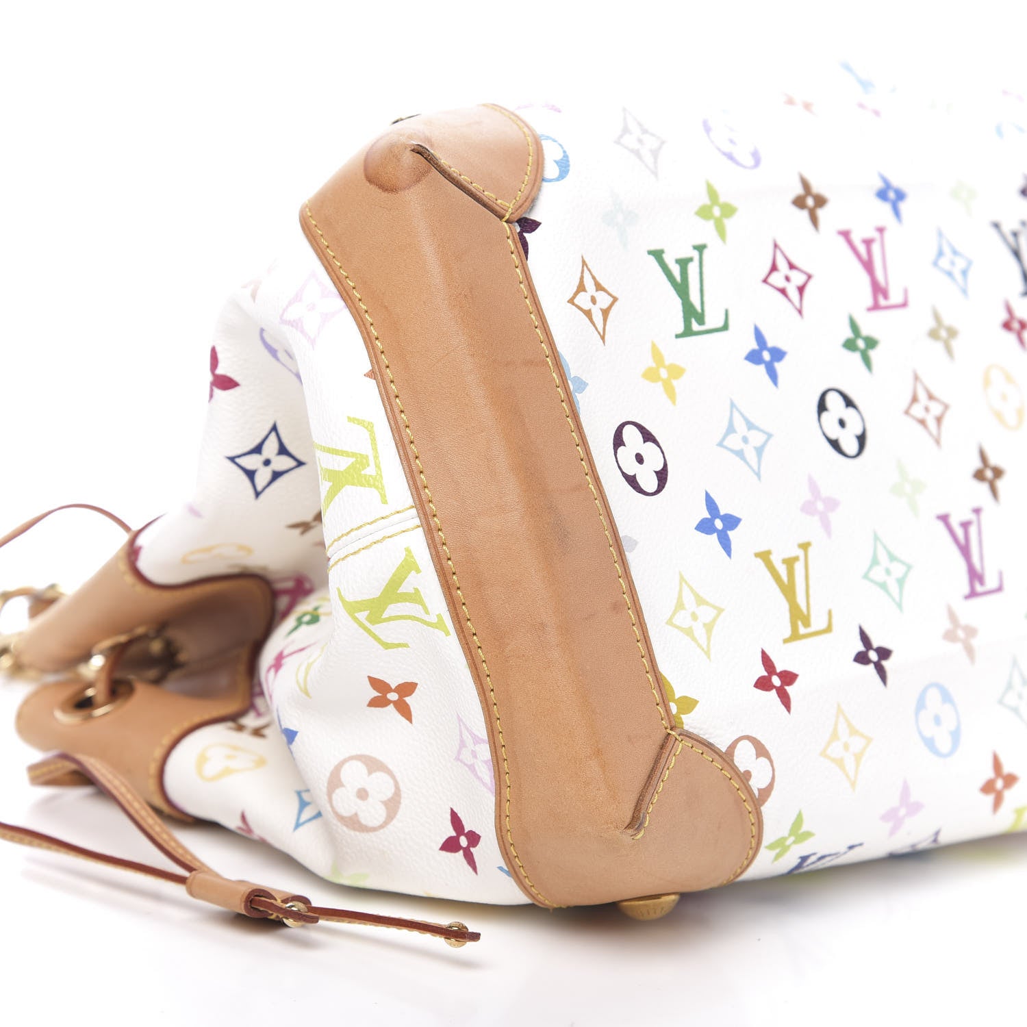 Louis Vuitton Monogram Multicolor Ursula White 9 of 12