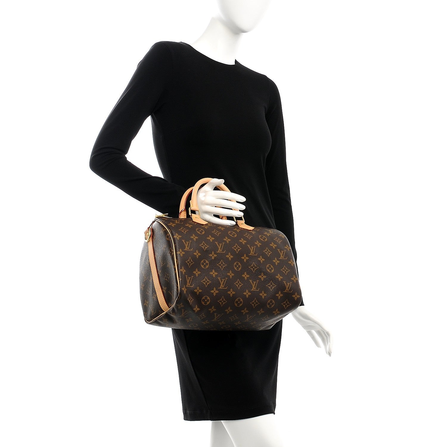 Louis Vuitton Monogram Speedy Bandouliere 30 3 of 10