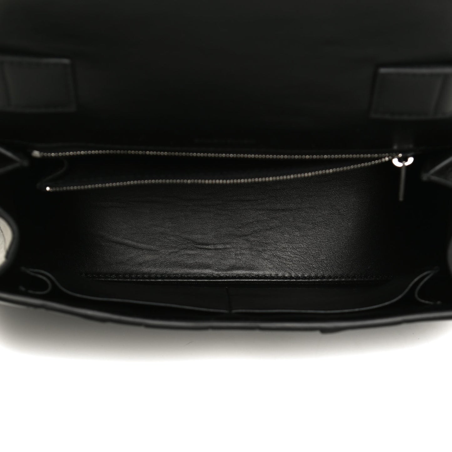 Multibelt Hourglass Top Handle Bag Black