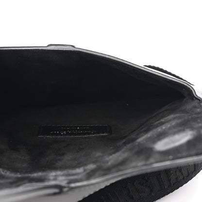 Christian Dior Calfskin Saddle Belt Bag Black 5 of 8