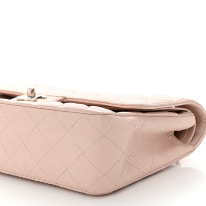 Chanel Caviar Quilted Medium Double Flap Light Pink 10 of 13