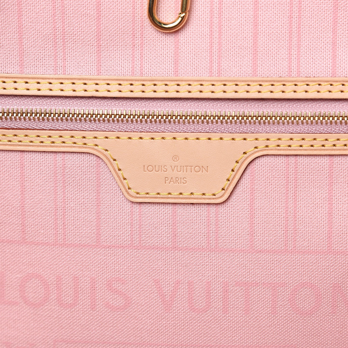 Damier Azur Neo Neverfull MM Rose Ballerine