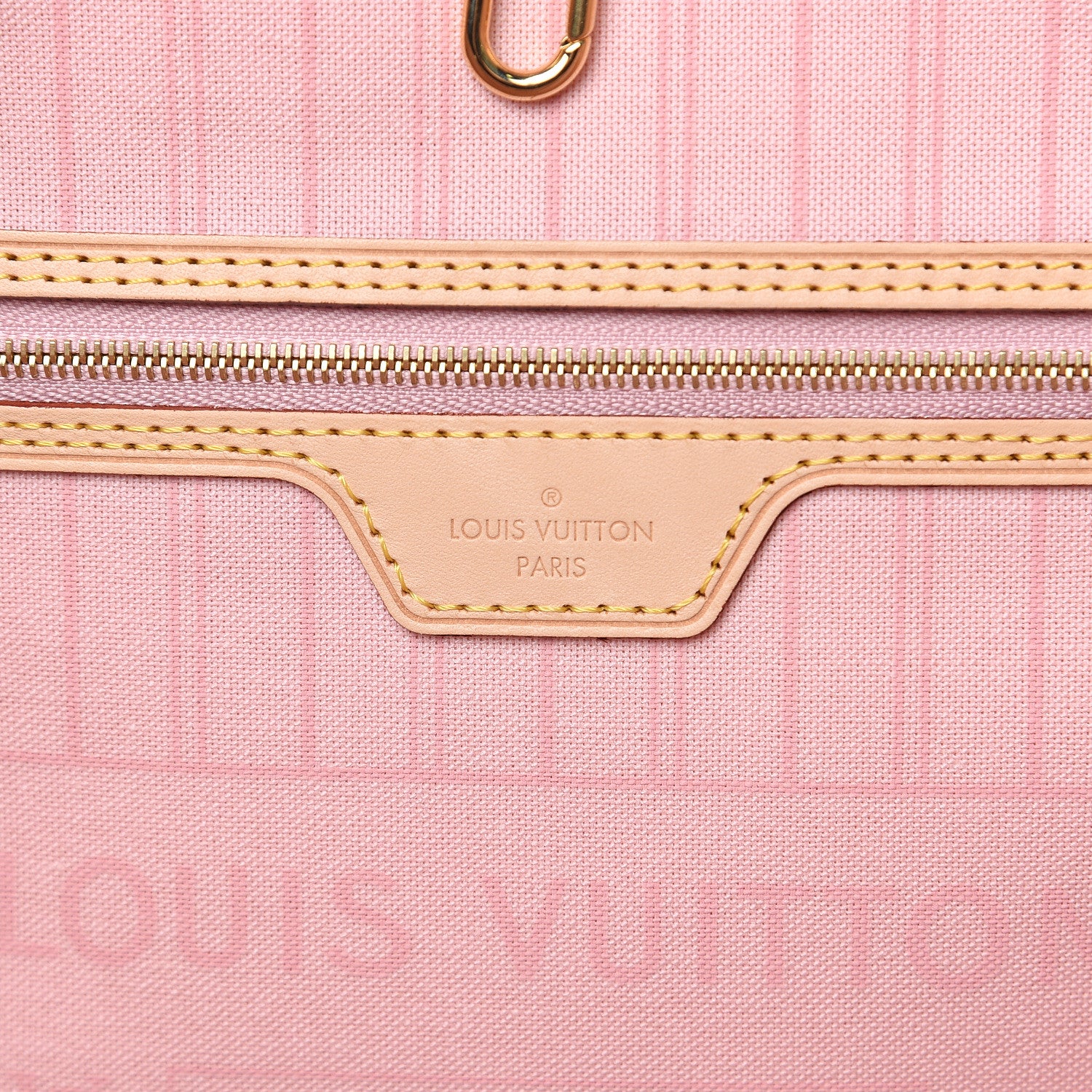 Louis Vuitton Damier Azur Neo Neverfull MM Rose Ballerine 6 of 11