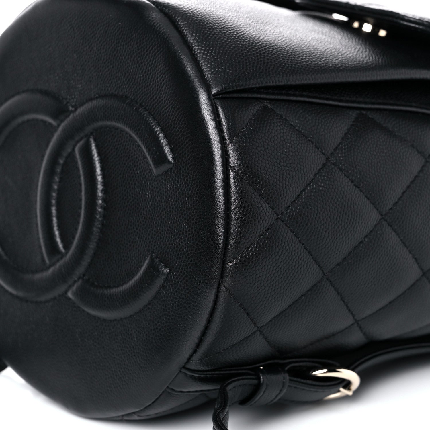 Chanel Caviar Quilted Pockets Backpack Black 10 of 12