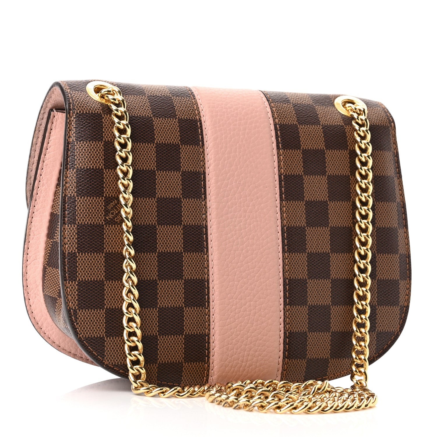 Louis Vuitton Damier Ebene Cuir Taurillon Wight Magnolia 3 of 9