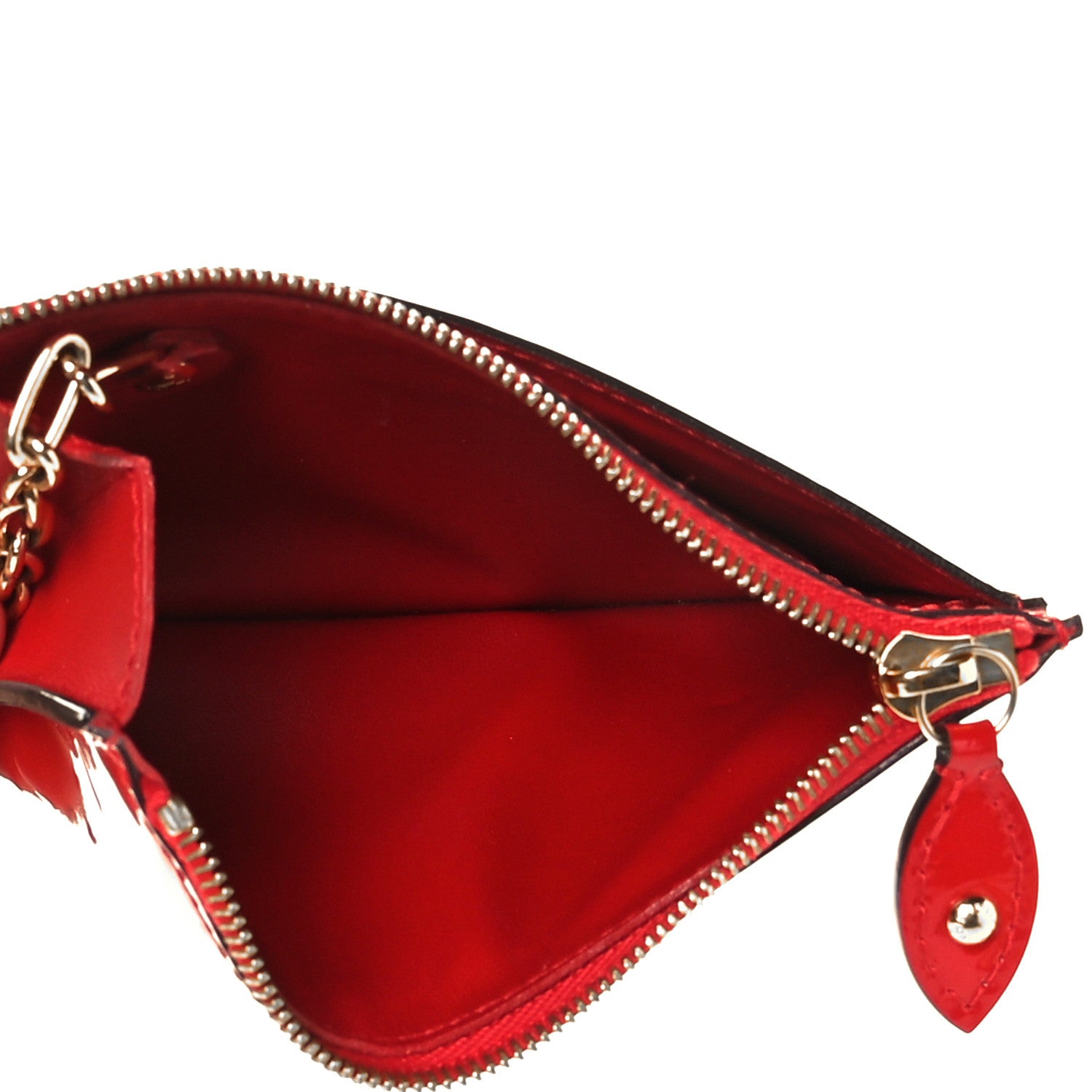 Louis Vuitton Vernis Key Pouch NM Cherry 5 of 7