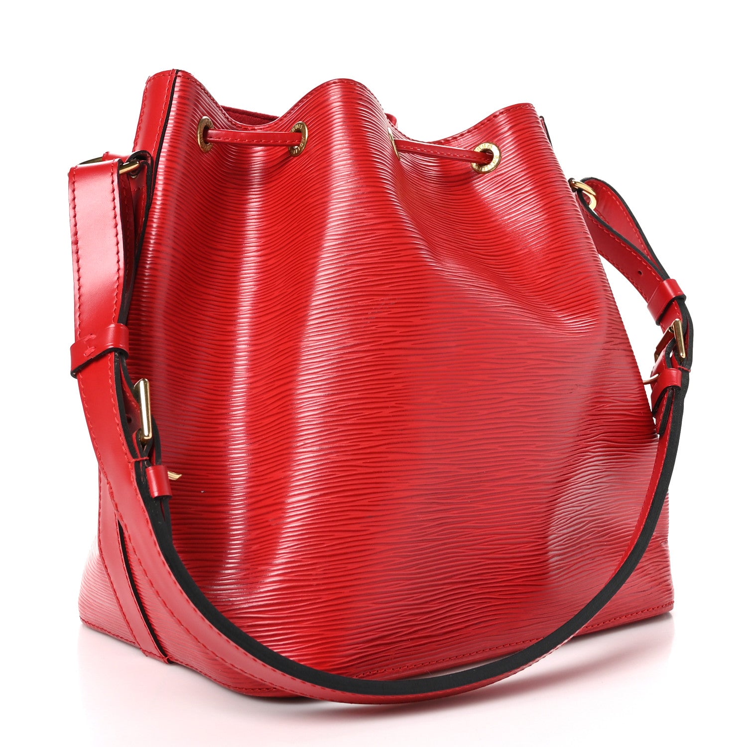 Louis Vuitton Epi Petit Noe Castillan Red 3 of 12