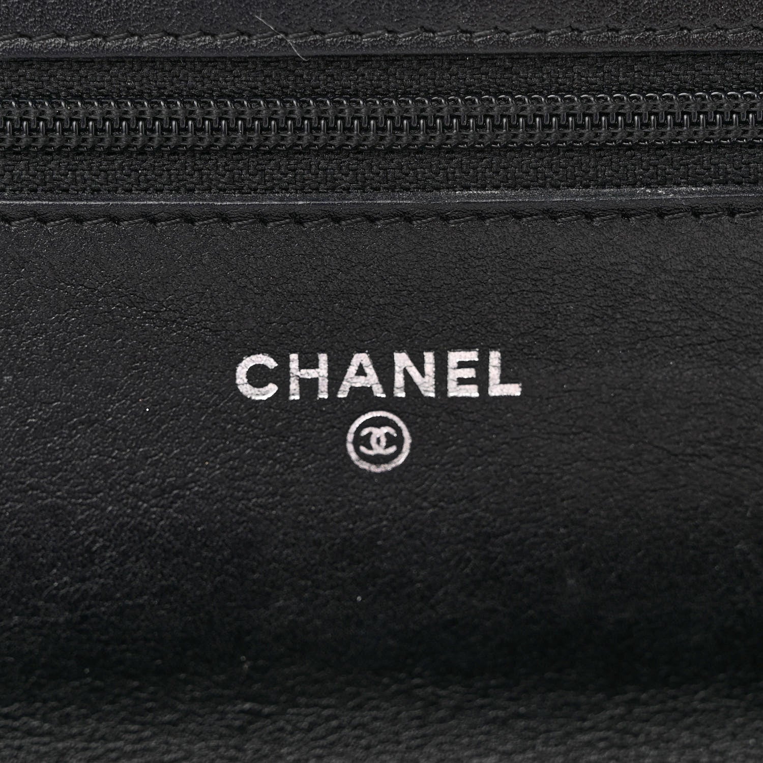 Chanel Glazed Calfskin Boy Wallet On Chain WOC Black 6 of 16