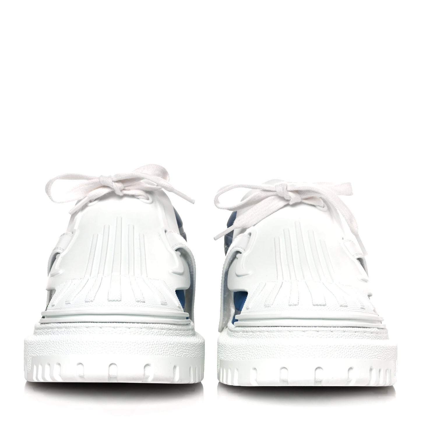 Nylon Shaded Dior-ID Platform Sneakers 40.5 Multicolor Framboise