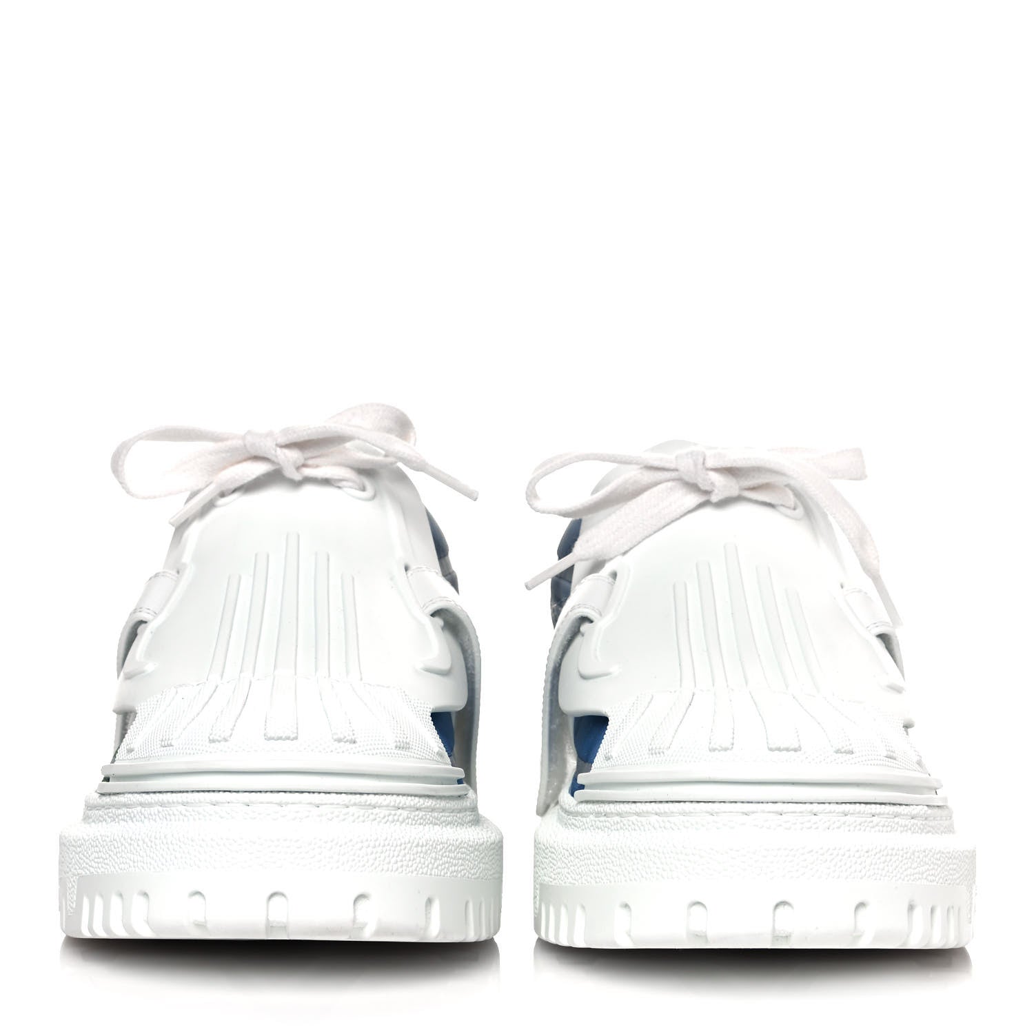 Christian Dior Nylon Shaded Dior-ID Platform Sneakers 40.5 Multicolor Framboise 2 of 8