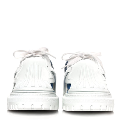 Christian Dior Nylon Shaded Dior-ID Platform Sneakers 40.5 Multicolor Framboise 2 of 8