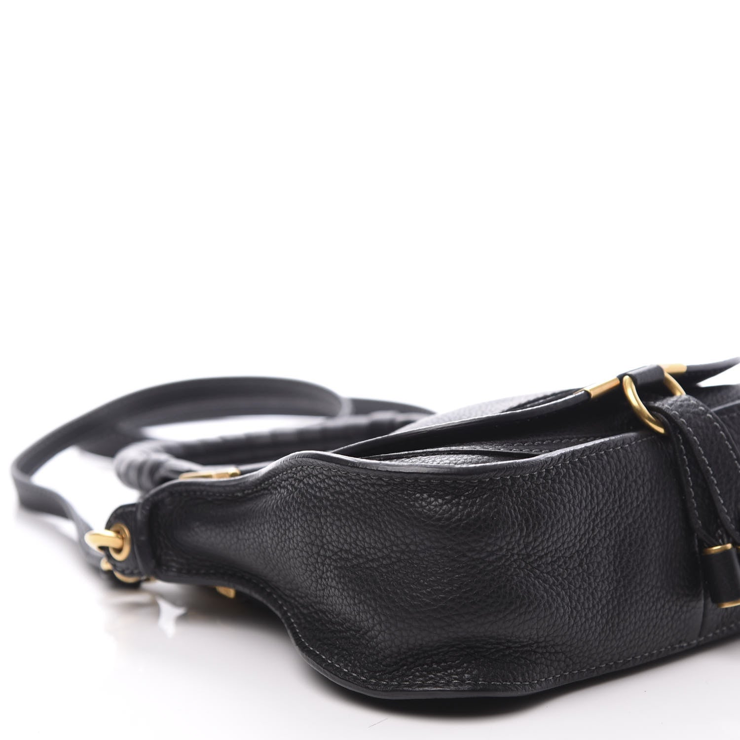 Chloe Calfskin Baby Marcie Satchel Black 7 of 10