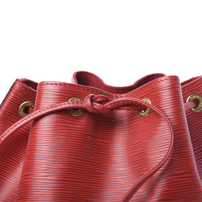 Louis Vuitton Epi Noe Castillan Red 8 of 8
