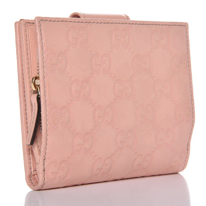 Gucci Guccissima New Abbey Compact Wallet Pink 3 of 8