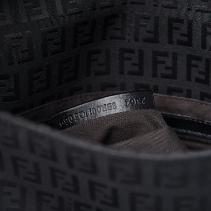 Fendi Zucchino Mama Baguette Black 7 of 17