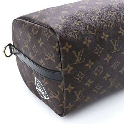 Louis Vuitton Monogram My World Tour Speedy Bandouliere 30 Black 11 of 12