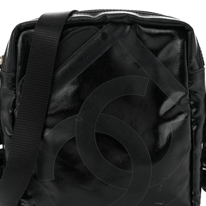 Chanel Coated Canvas Sport Crossbody Black 8 of 11