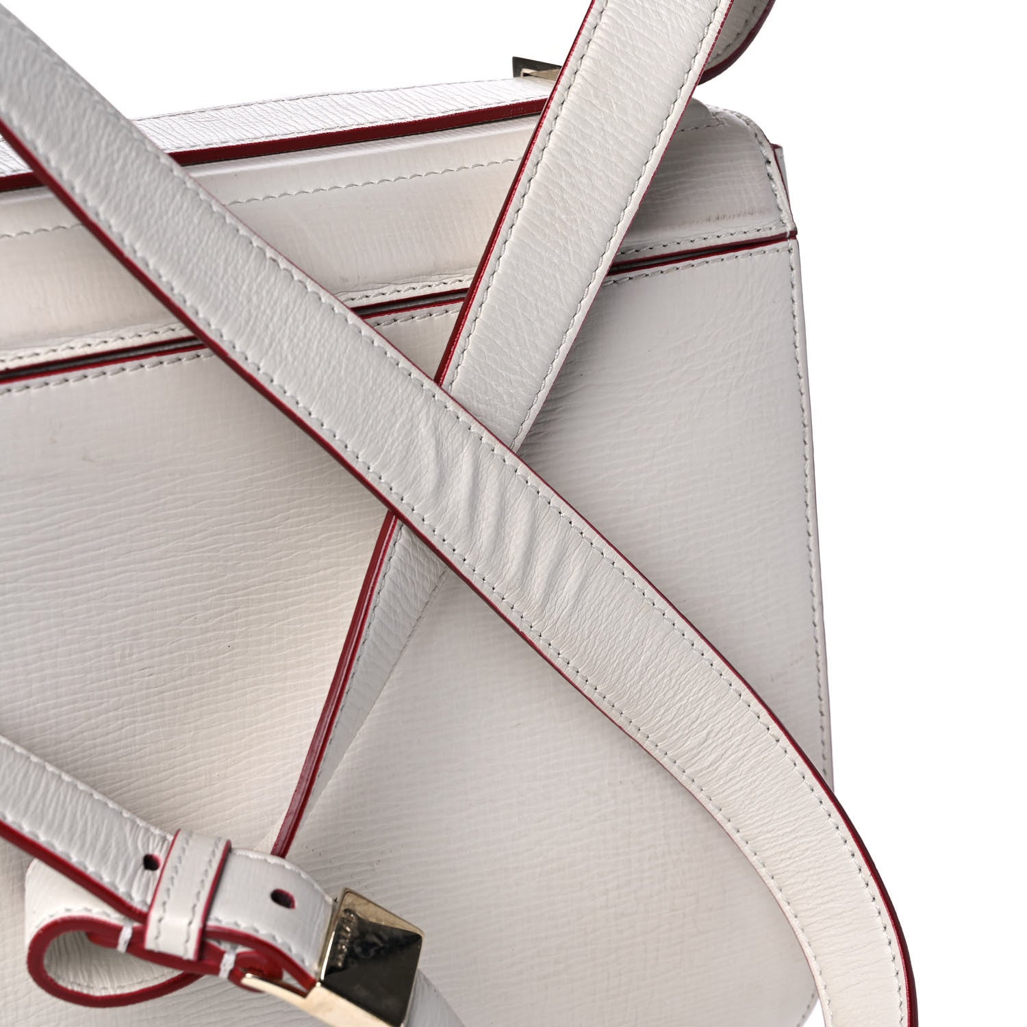 Givenchy Textured Calfskin Medium Pandora Box Crossbody Bag White 14 of 15