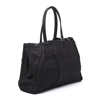 Prada Nylon Tessuto Tote Black 2 of 9