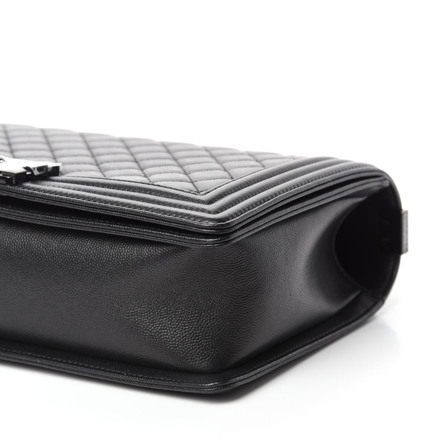 Chanel Caviar Quilted New Medium Boy Flap So Black 7 of 11