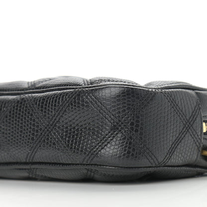 Saint Laurent Lizard Becky Camera Bag Black 10 of 11