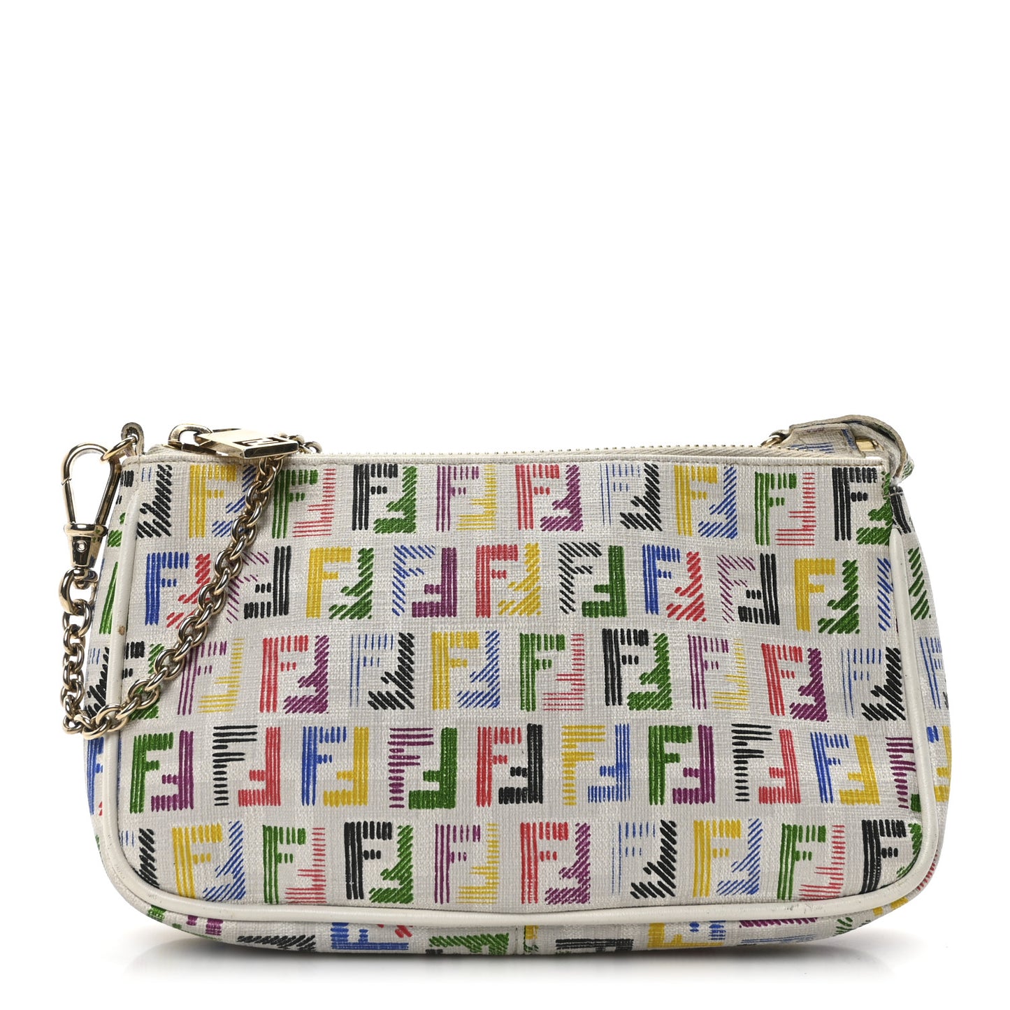 Zucchino Spalmati FF Multicolor Pochette White Multicolor