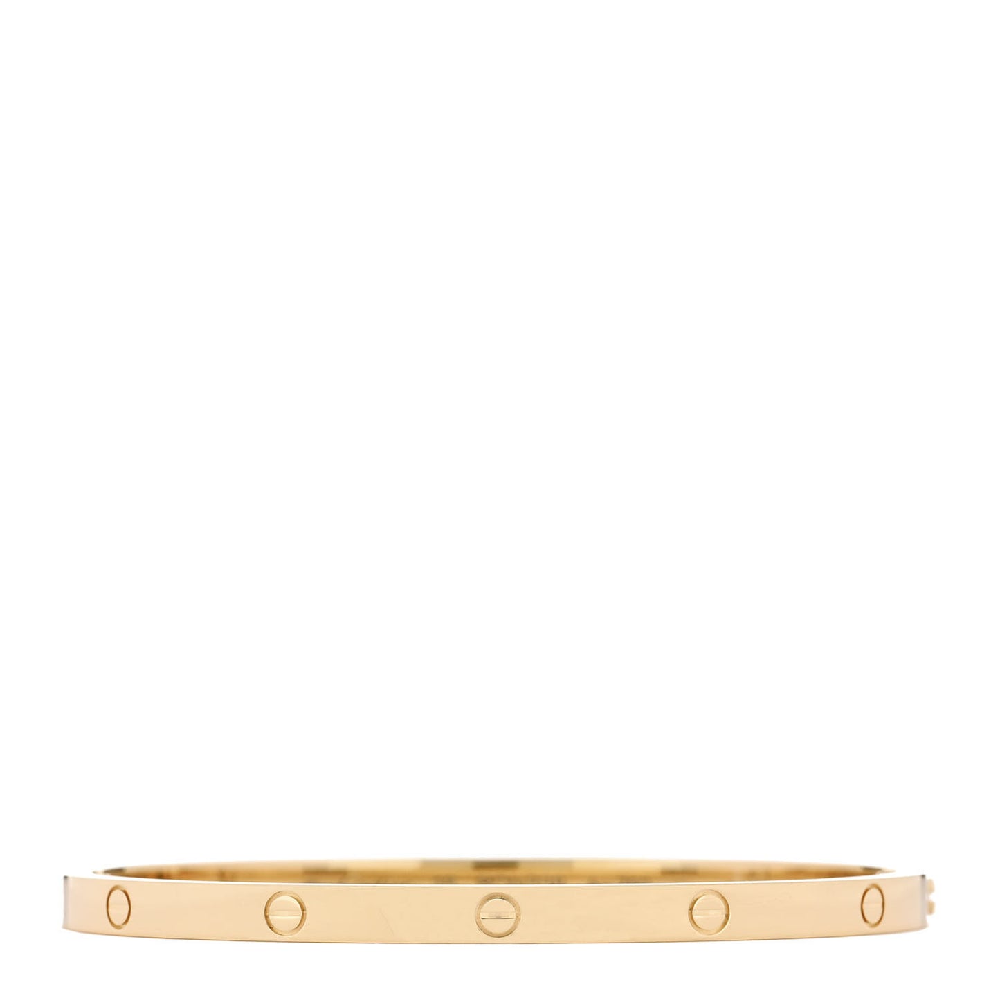 18K Yellow Gold Small LOVE Bracelet 16