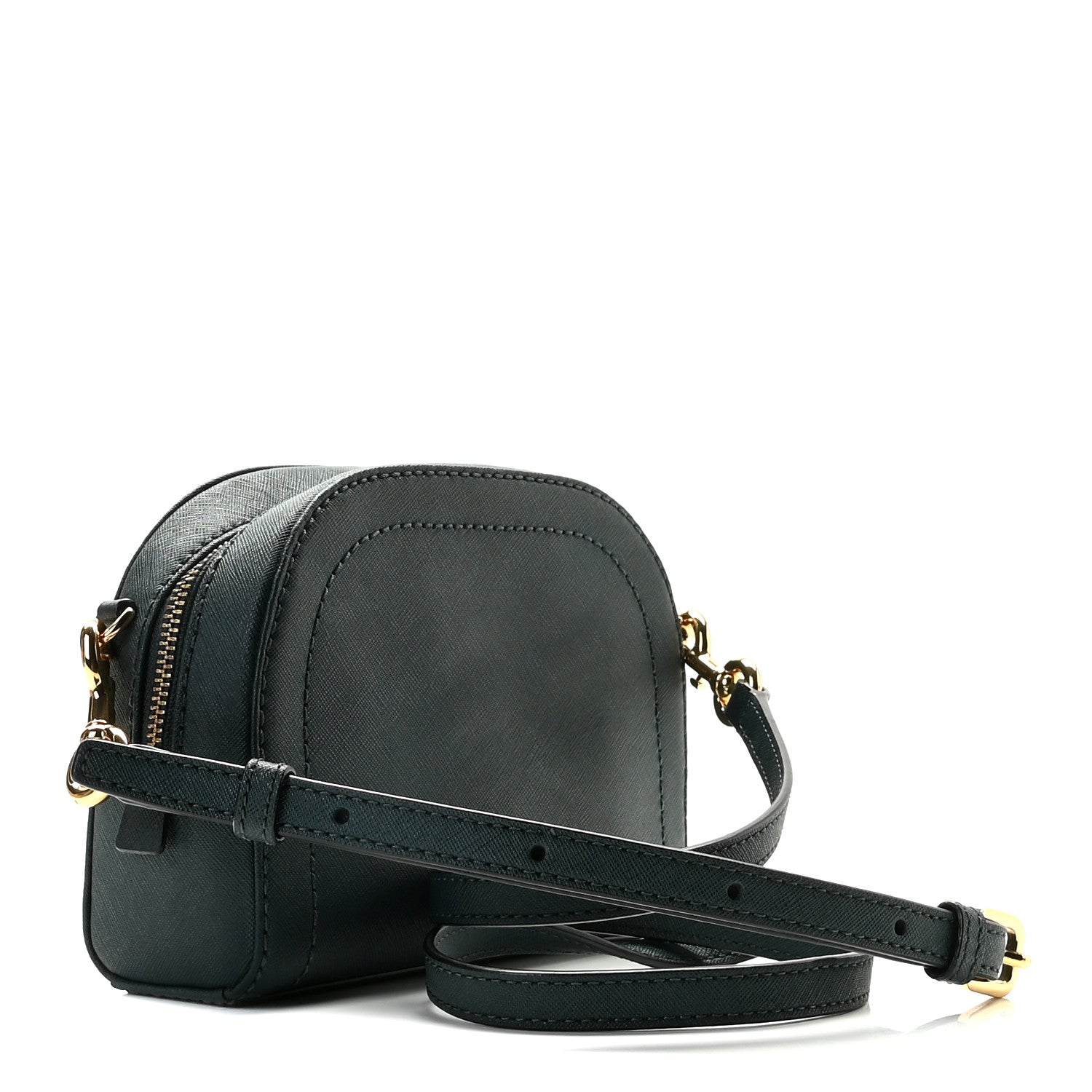 Marc Jacobs Saffiano Playback Boxed Dome Crossbody Green 2 of 12