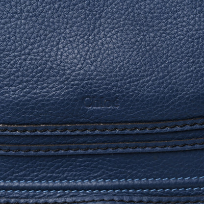 Chloe Calfskin Large Marcie Satchel Royal Navy 10 of 13