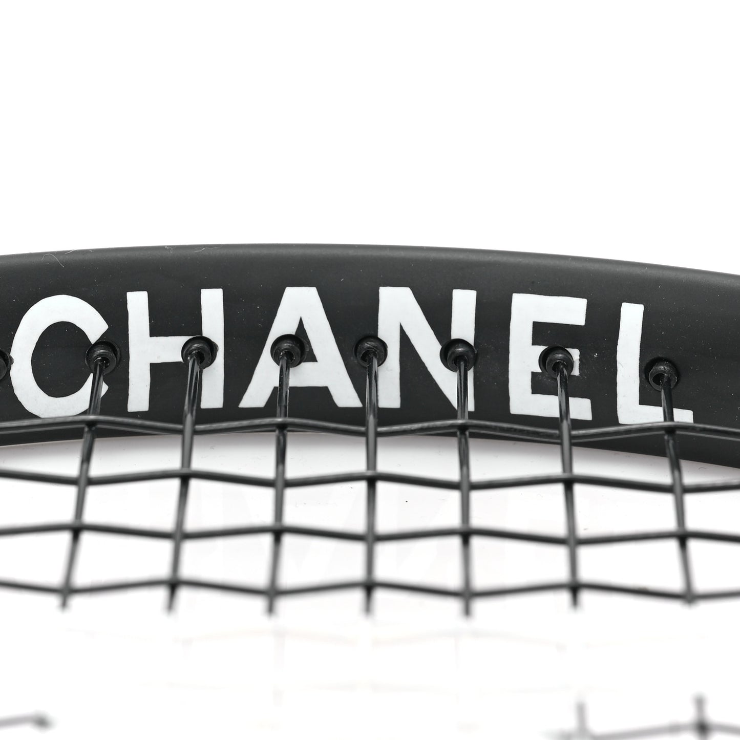 Tennis Racquet and Nylon Quilted Cover Black