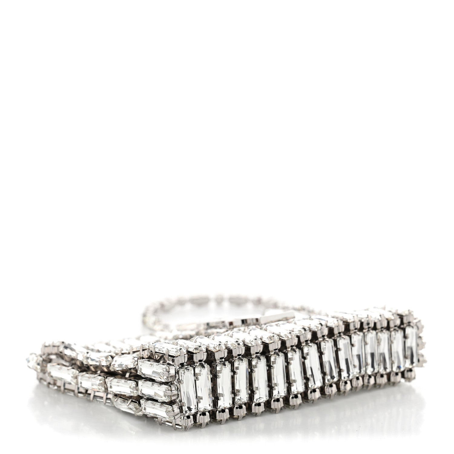Saint Laurent Crystal Micro Evening Bag Mirror 3 of 9