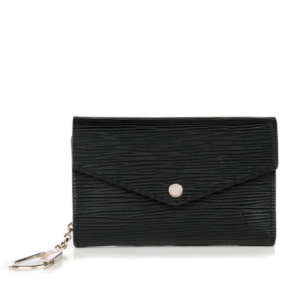 Louis Vuitton Epi Key Pouch Black 1 of 7
