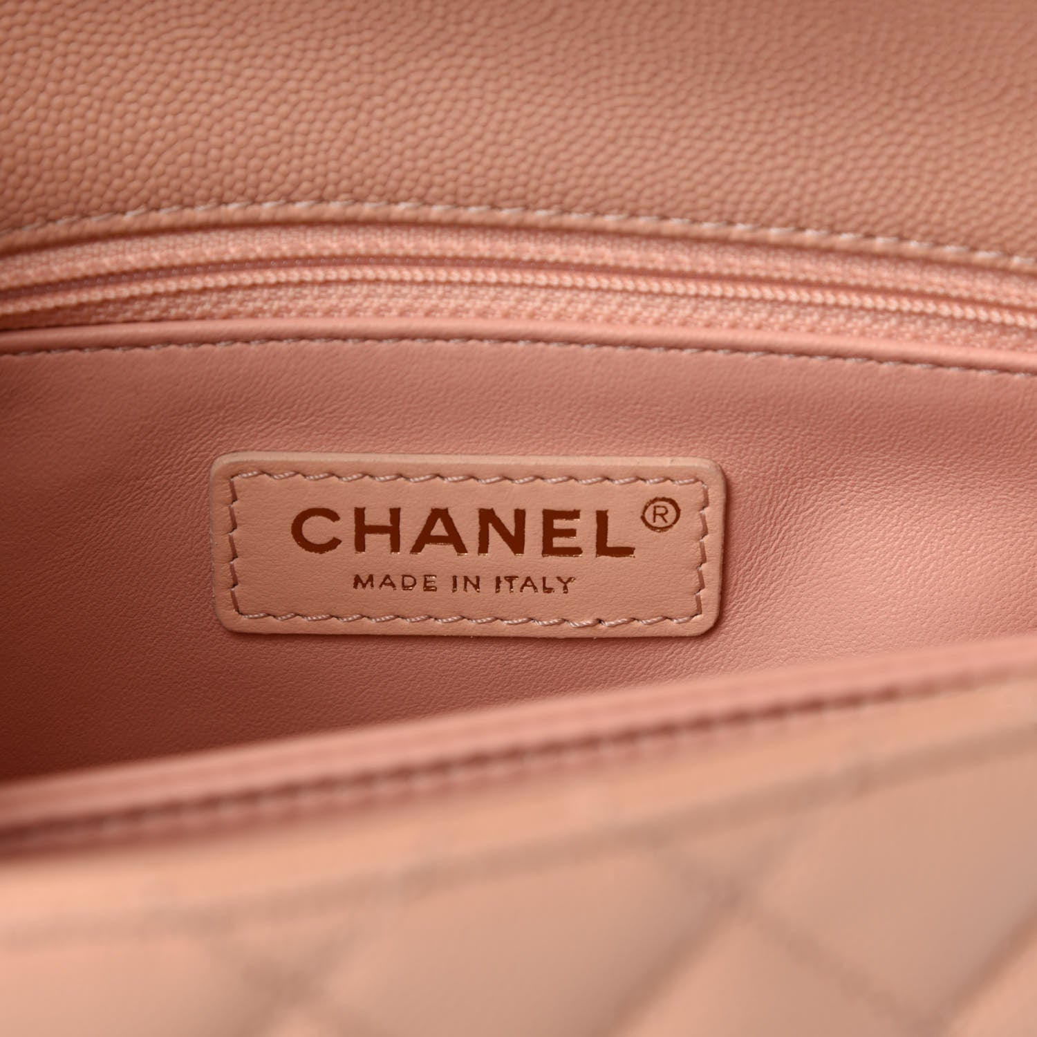 Chanel Caviar Quilted Mini Coco Handle Flap Light Pink 8 of 11