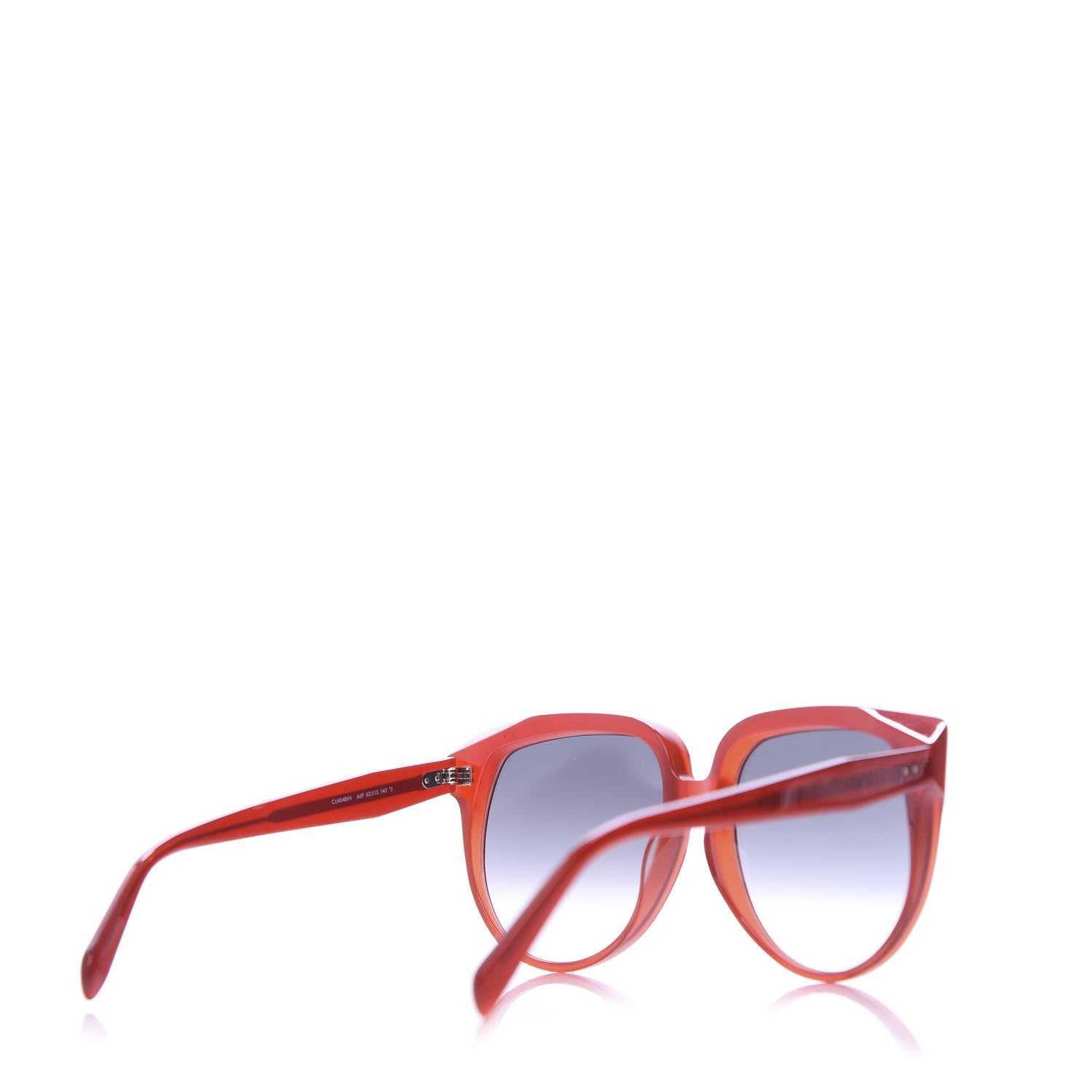 Celine Gradient Square Sunglasses CL4048IN Red 4 of 7