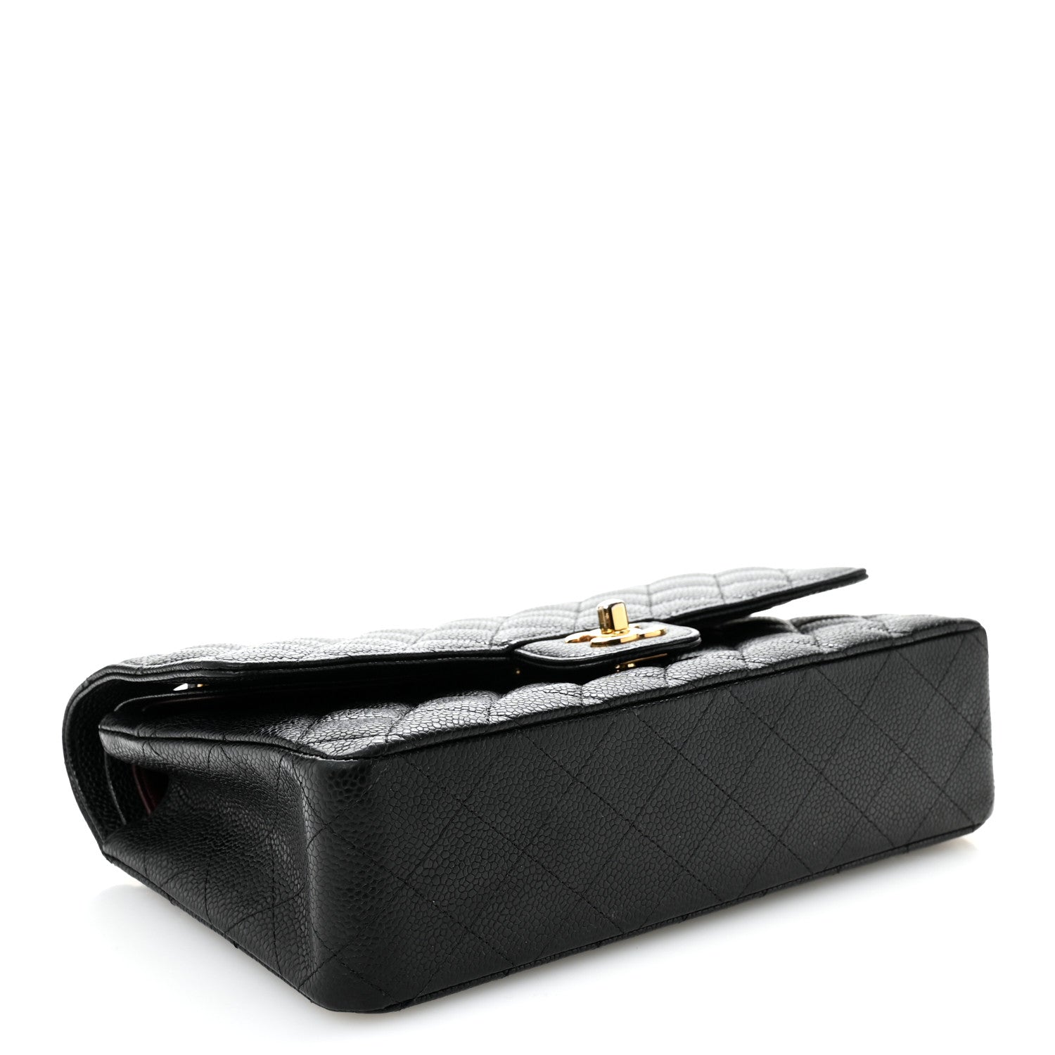 Chanel Caviar Quilted Medium Double Flap Black 4 of 11