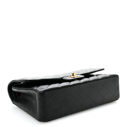 Chanel Caviar Quilted Medium Double Flap Black 4 of 11