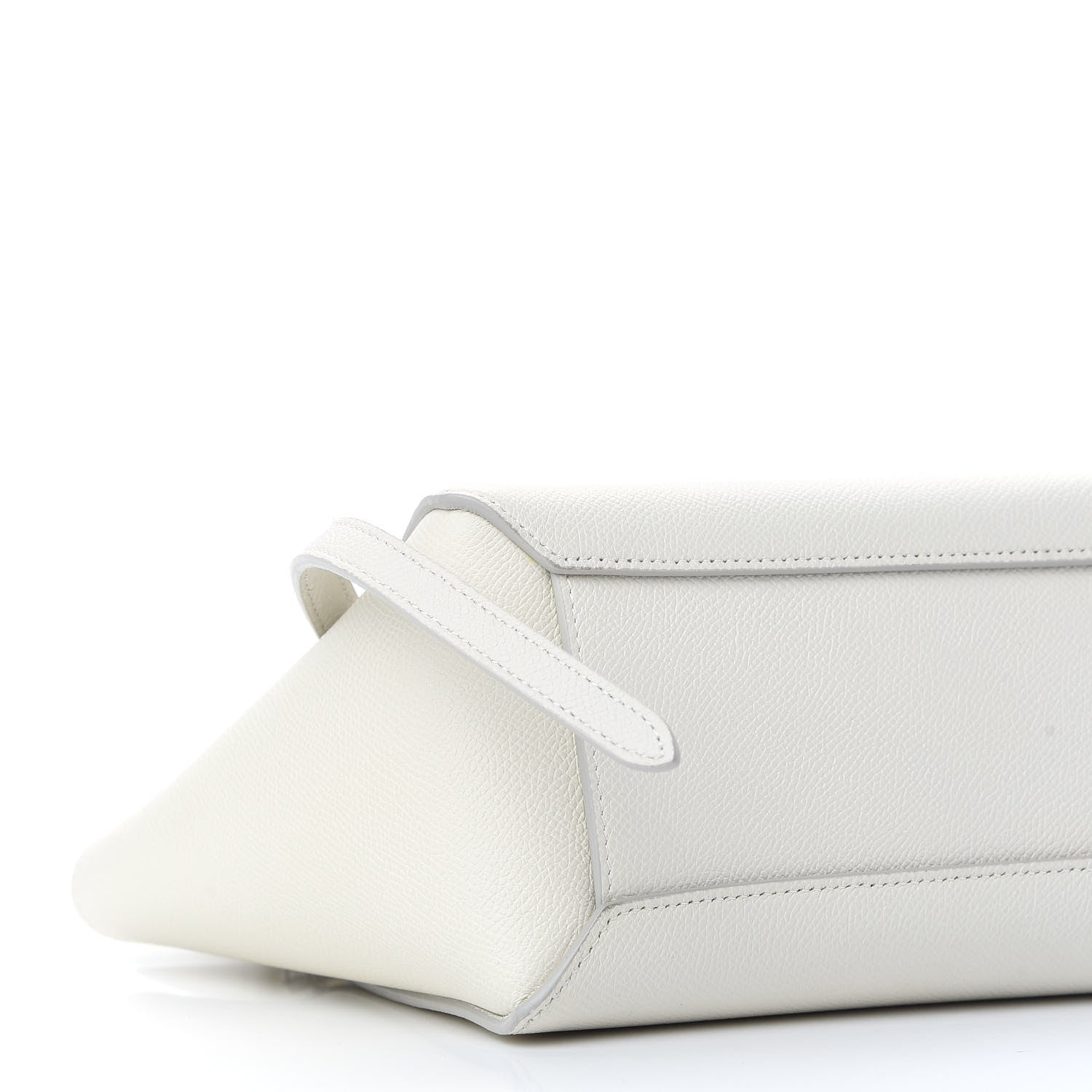 Celine Grained Calfskin Nano Belt Bag White 8 of 11