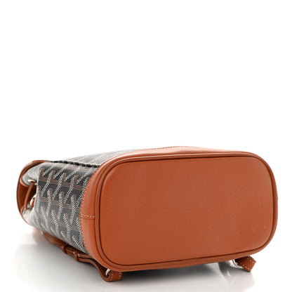 Goyard Goyardine Calfskin Mini Alpin Backpack Black Gold 4 of 11