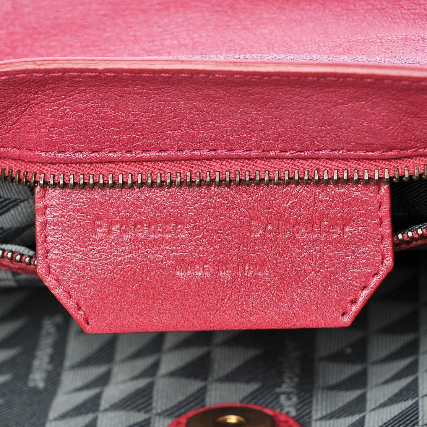 Lambskin Medium PS1 Satchel Raspberry