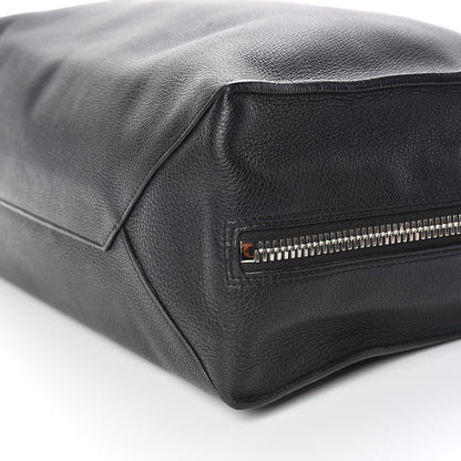 Balenciaga Calfskin Papier A4 Zip Around Plate Tote Black 9 of 12