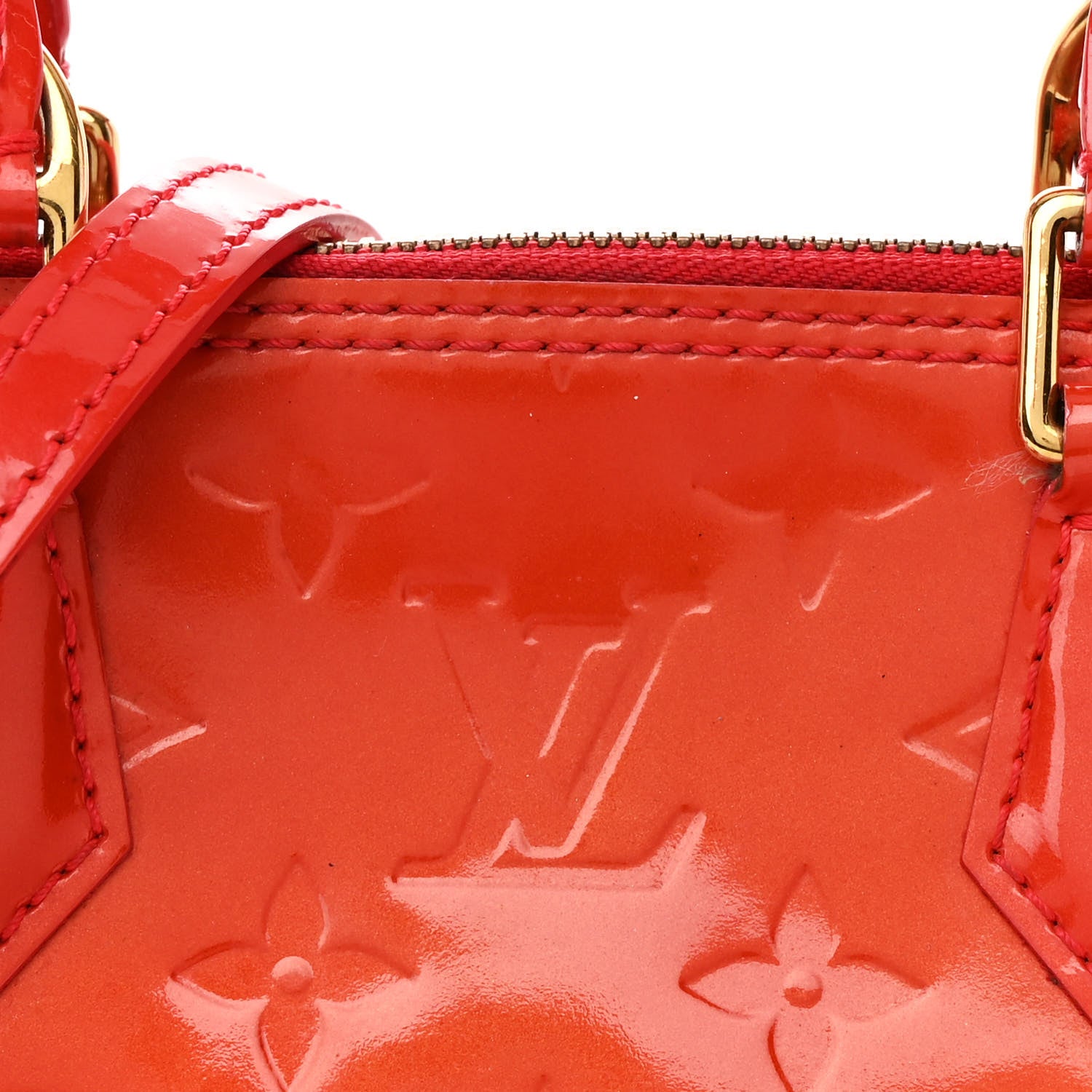 Louis Vuitton Vernis Alma BB Rose Litchi 7 of 11